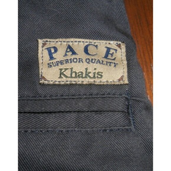 Pace Pants Men's Casual Khaki Navy Blue Size 34/30 New !!! - Picture 3 of 3